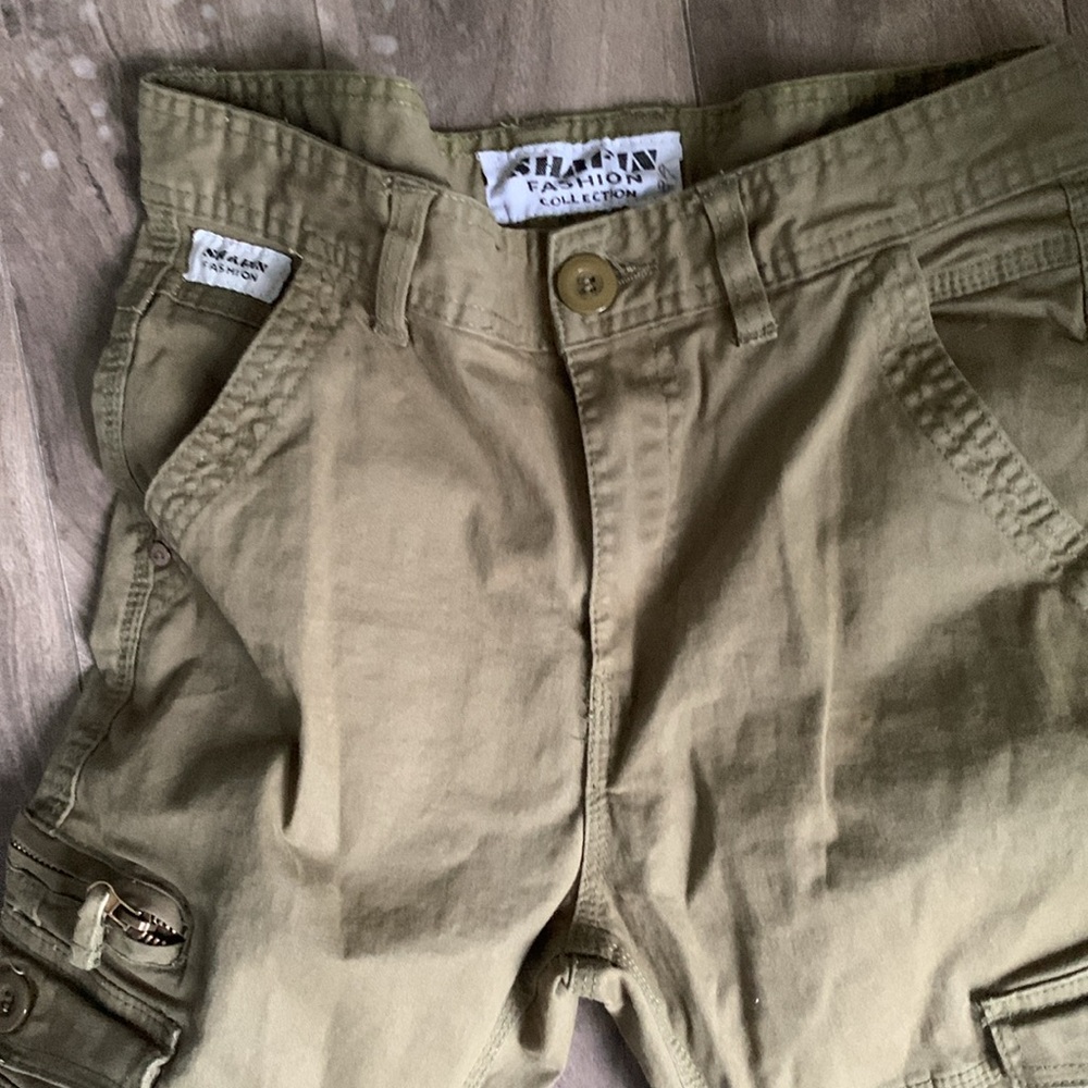 100% cotton cargo pants - Picture 4 of 5